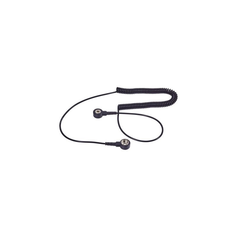 Cordon extensible avec pression esd ultra-léger