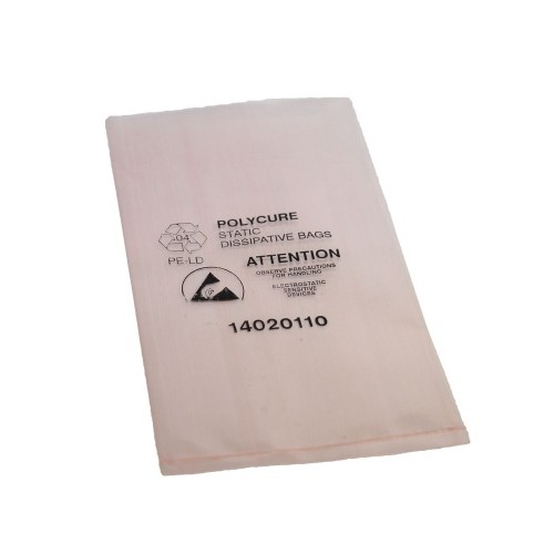 SACHETS EN POLYETHYLENE ANTISTATIQUE ROSE